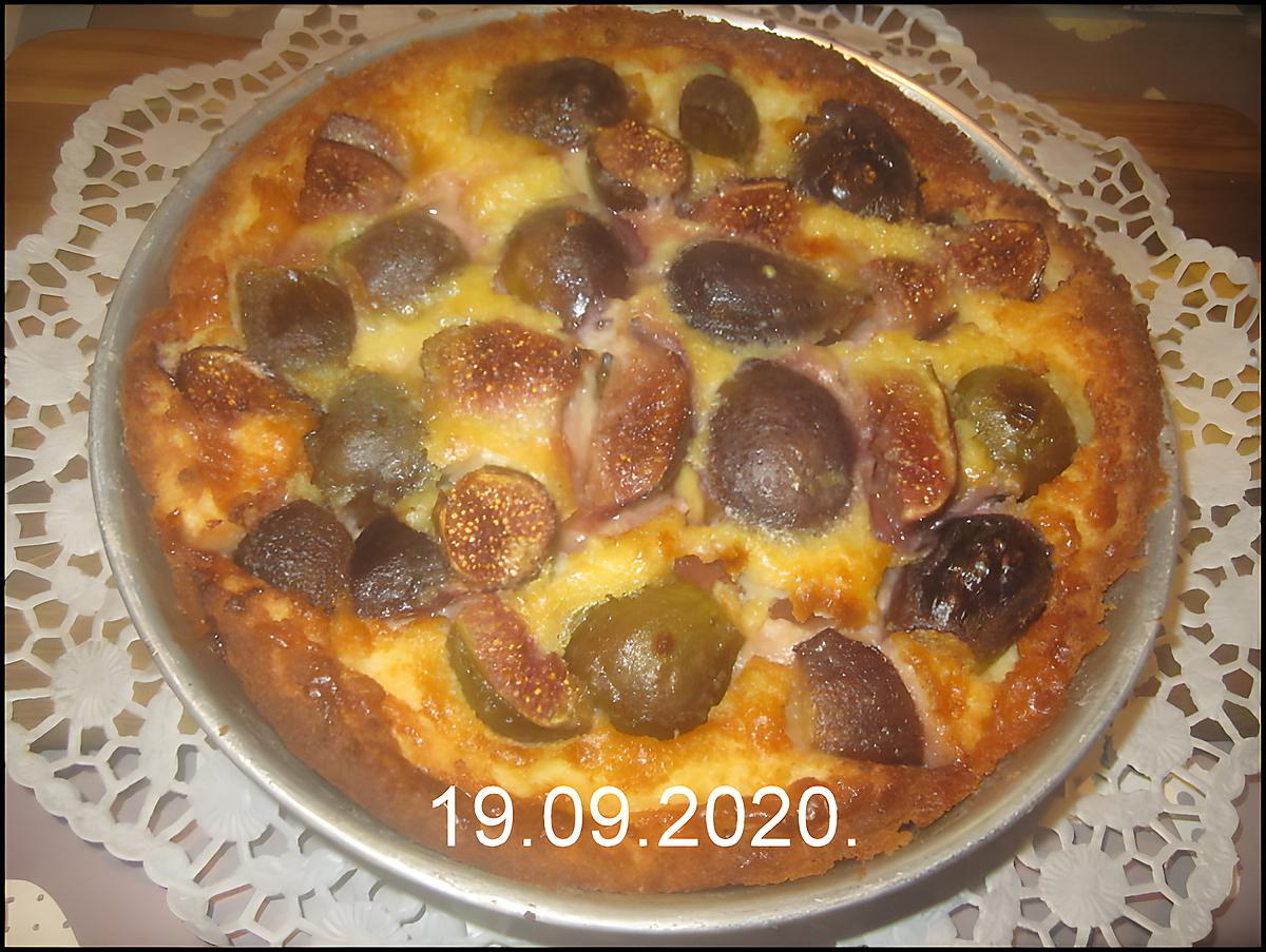 recette Clafoutis aux figues fraiches.