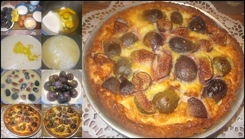 recette Clafoutis aux figues fraiches.