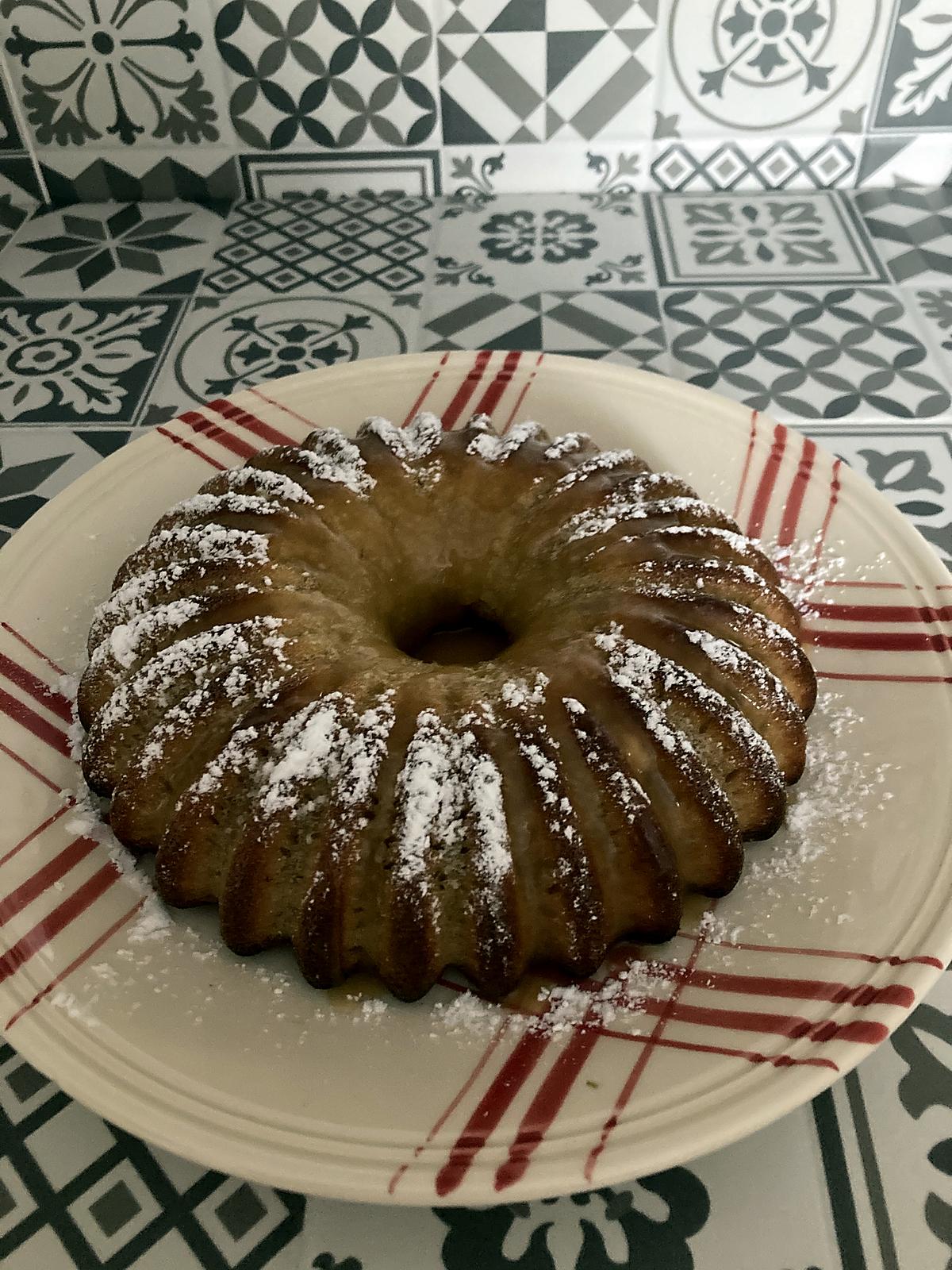 recette Gâteau fondant aux pommes vanille