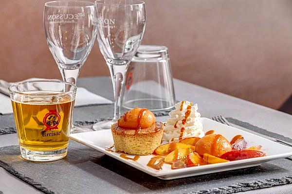 recette Recette sablé breton et abricots confits au miel et romarin