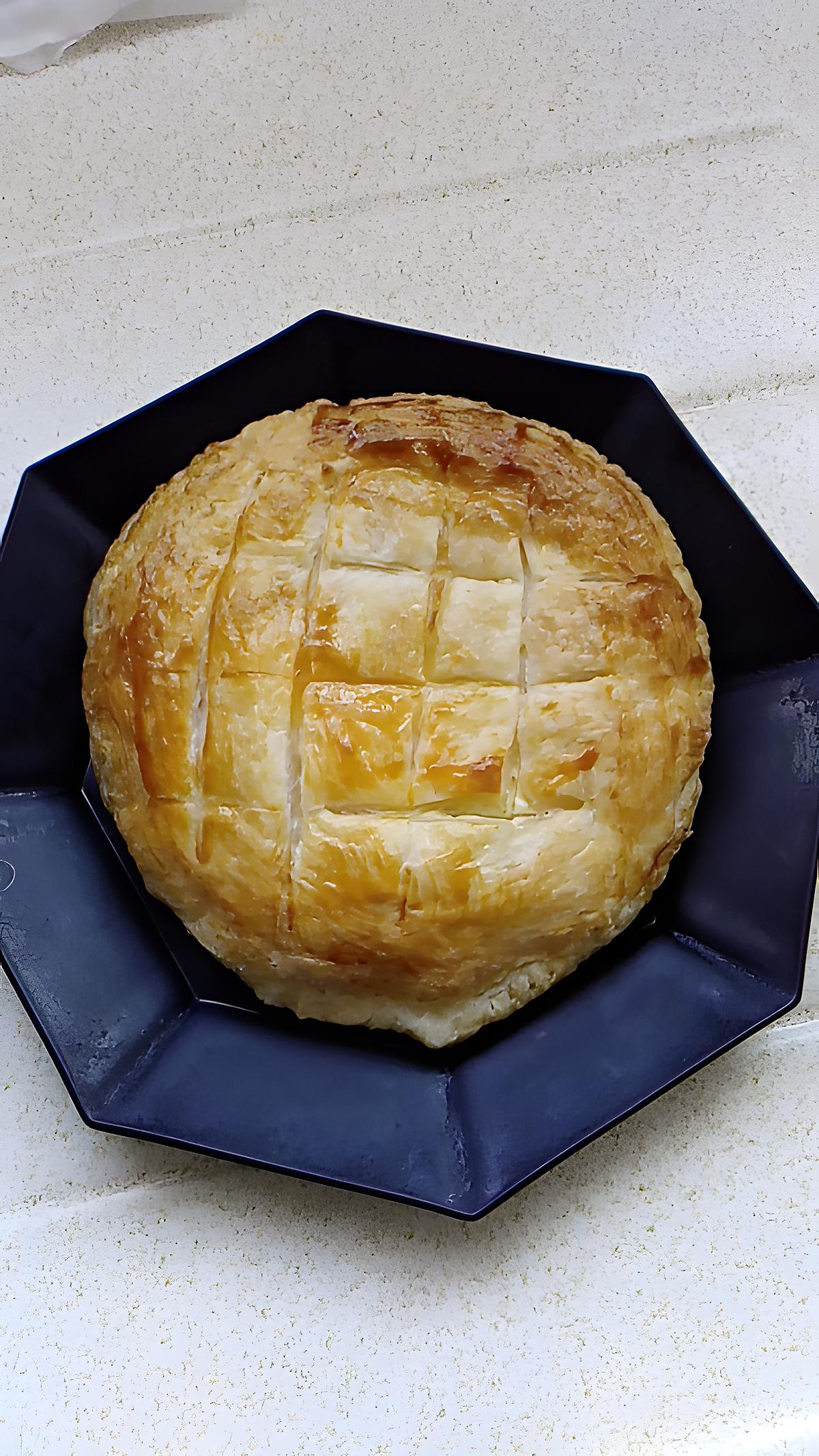 recette petite tourte d'endive feta jambon de parme