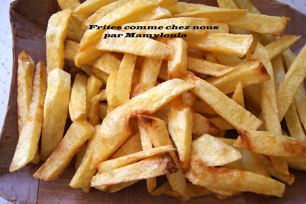 recette Frites comme chez nous