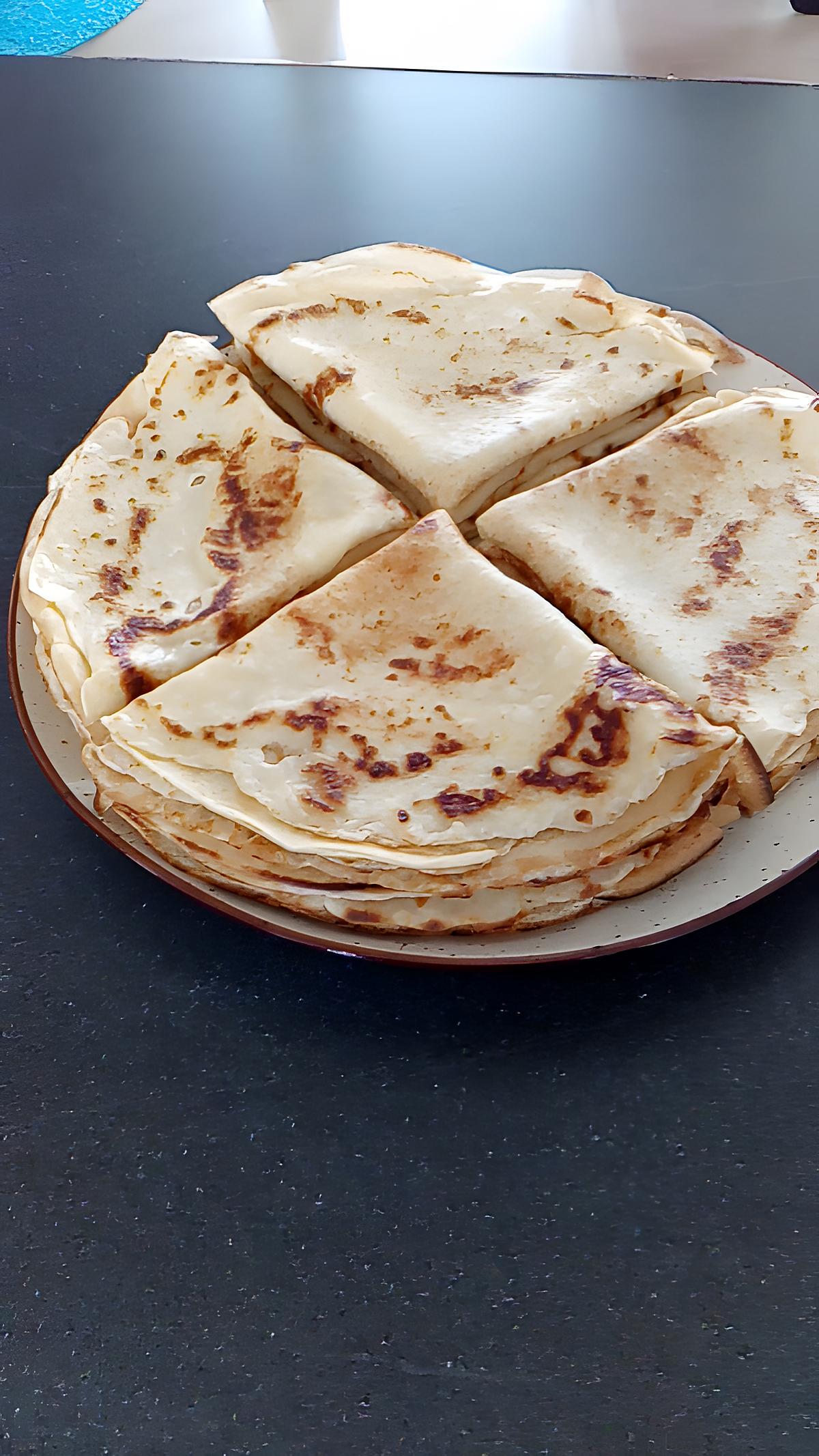 recette crepe a la noix de coco rhum