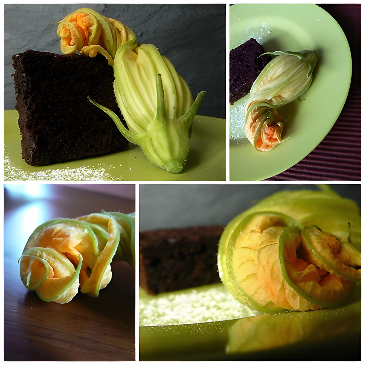 recette GATEAU CHOCOLAT ET COURGETTE ou CHOCOLAT & ZUCCHINI