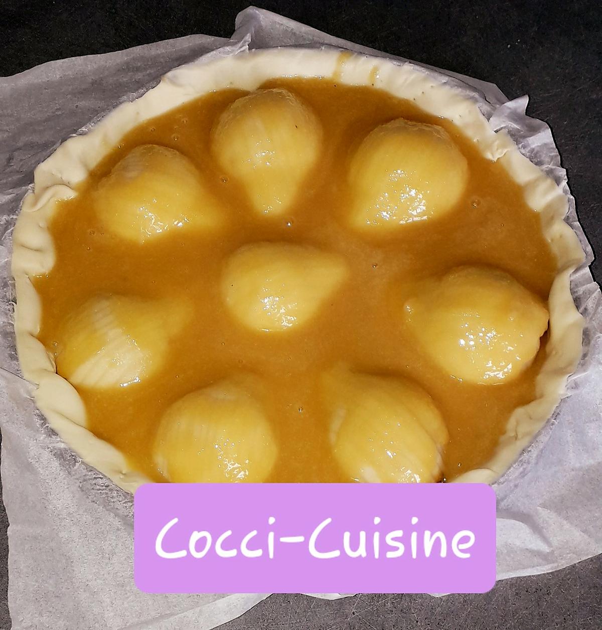 recette Tarte amandine aux poires