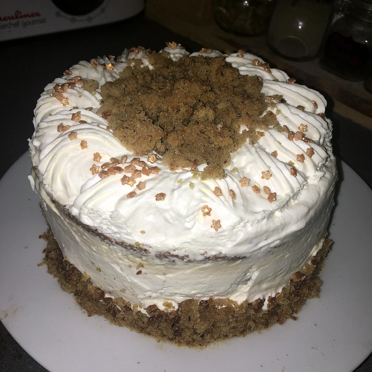 recette Layer cake carrot cake