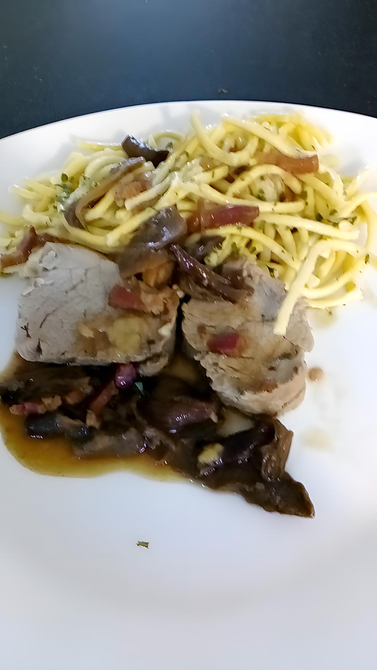 recette filet mignon aux cèpes