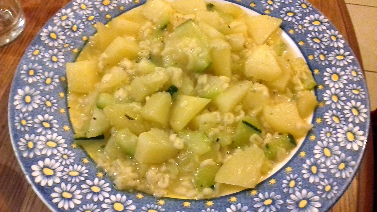 recette Courgettes pommes de terre fondantes huile d'olive