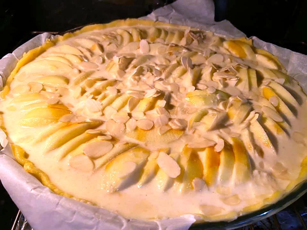 recette TARTE NORMANDE