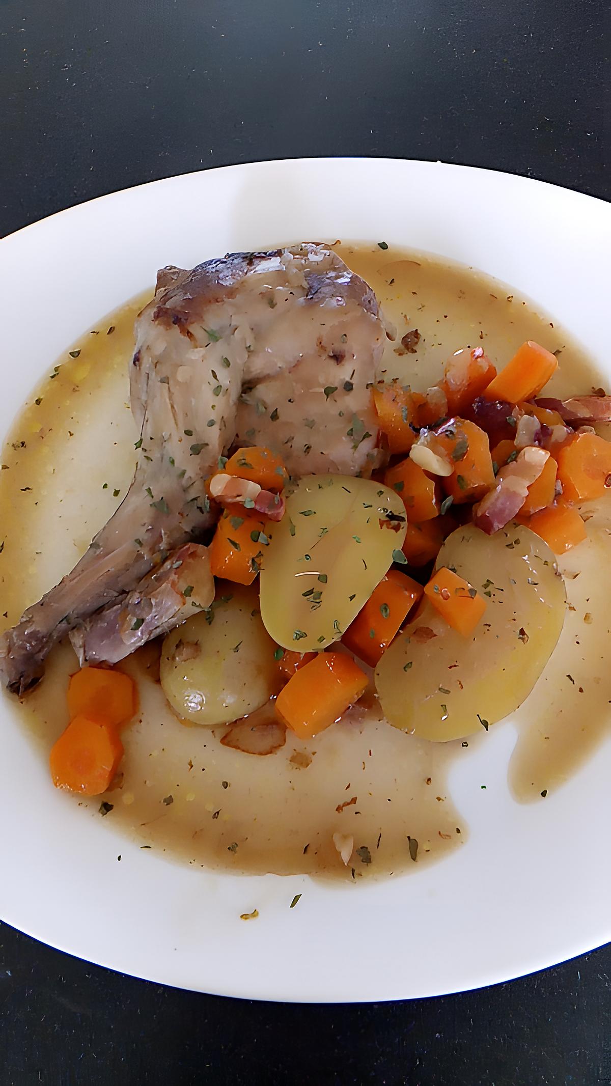 recette lapin au cidre