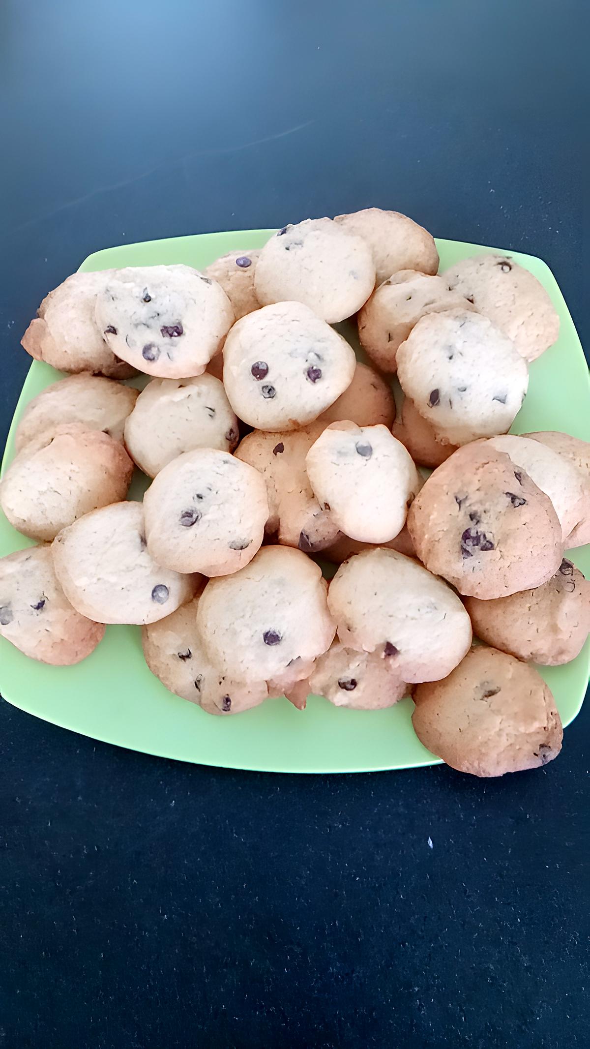 recette cookies chocolat noisette