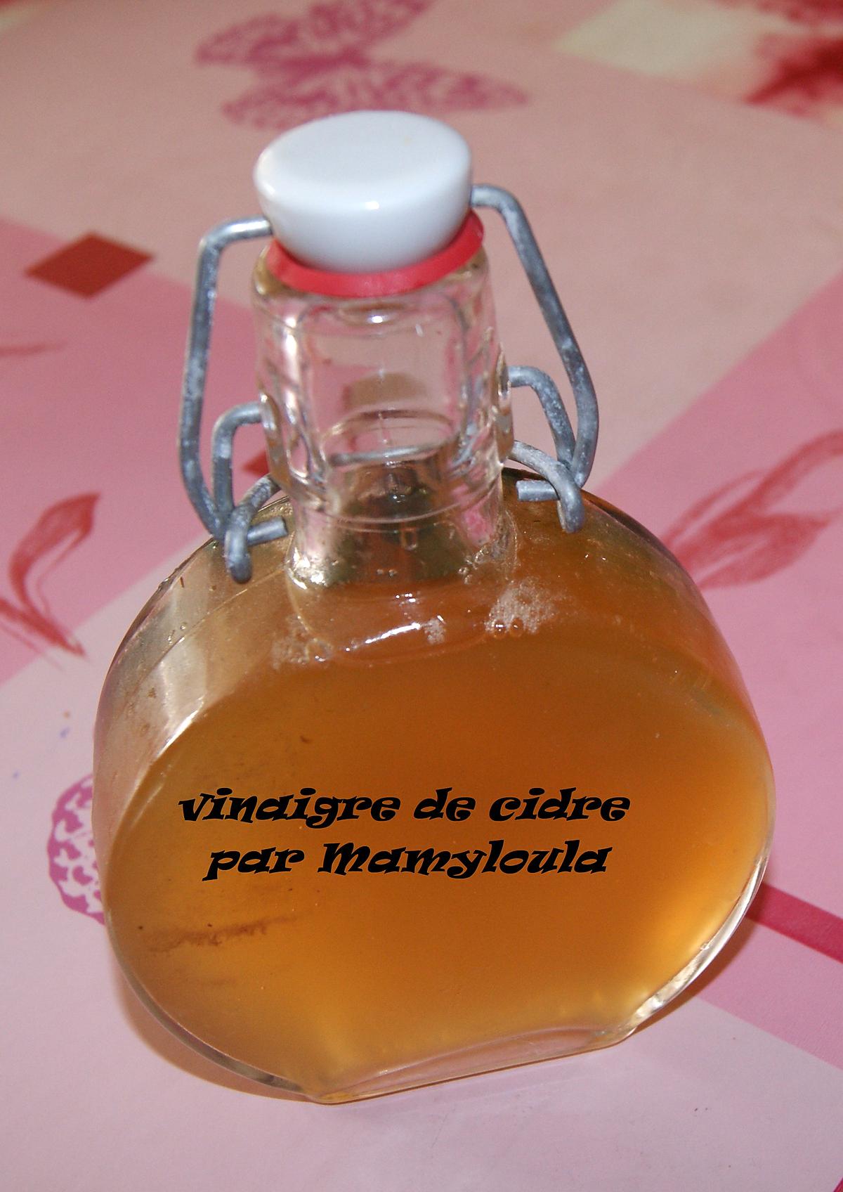 Recette de Vinaigre de cidre