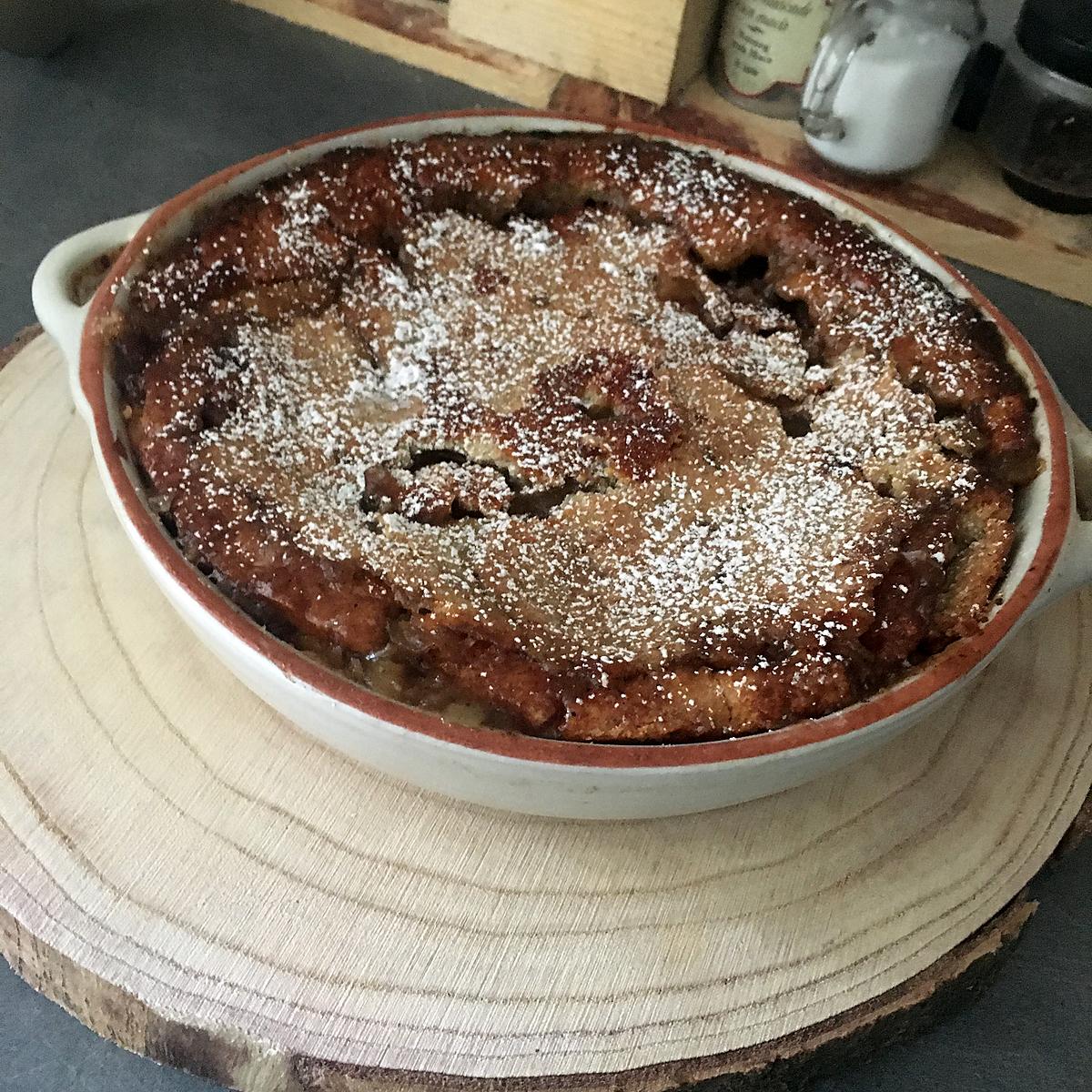 recette Tourte aux pommes et aux noix