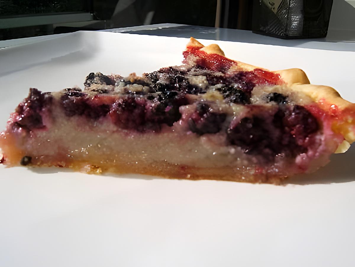 recette Tarte à la mûre