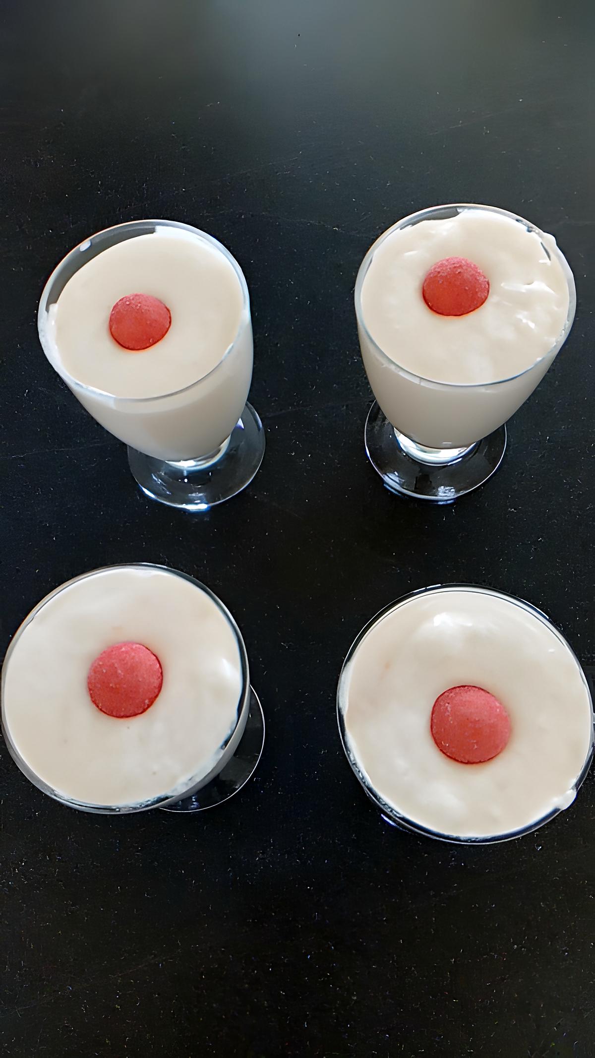 recette mousse aux fraise Tagada ®