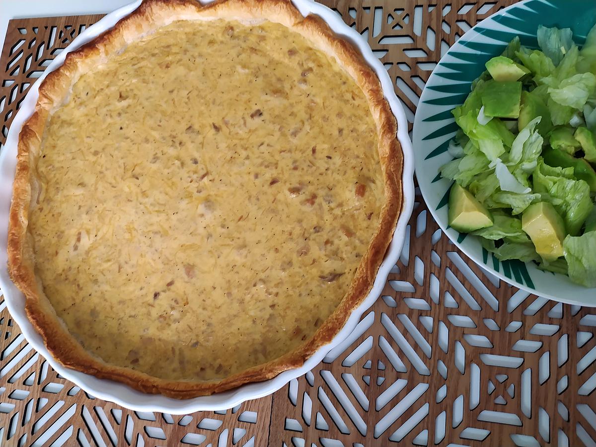 recette Quiche au thon