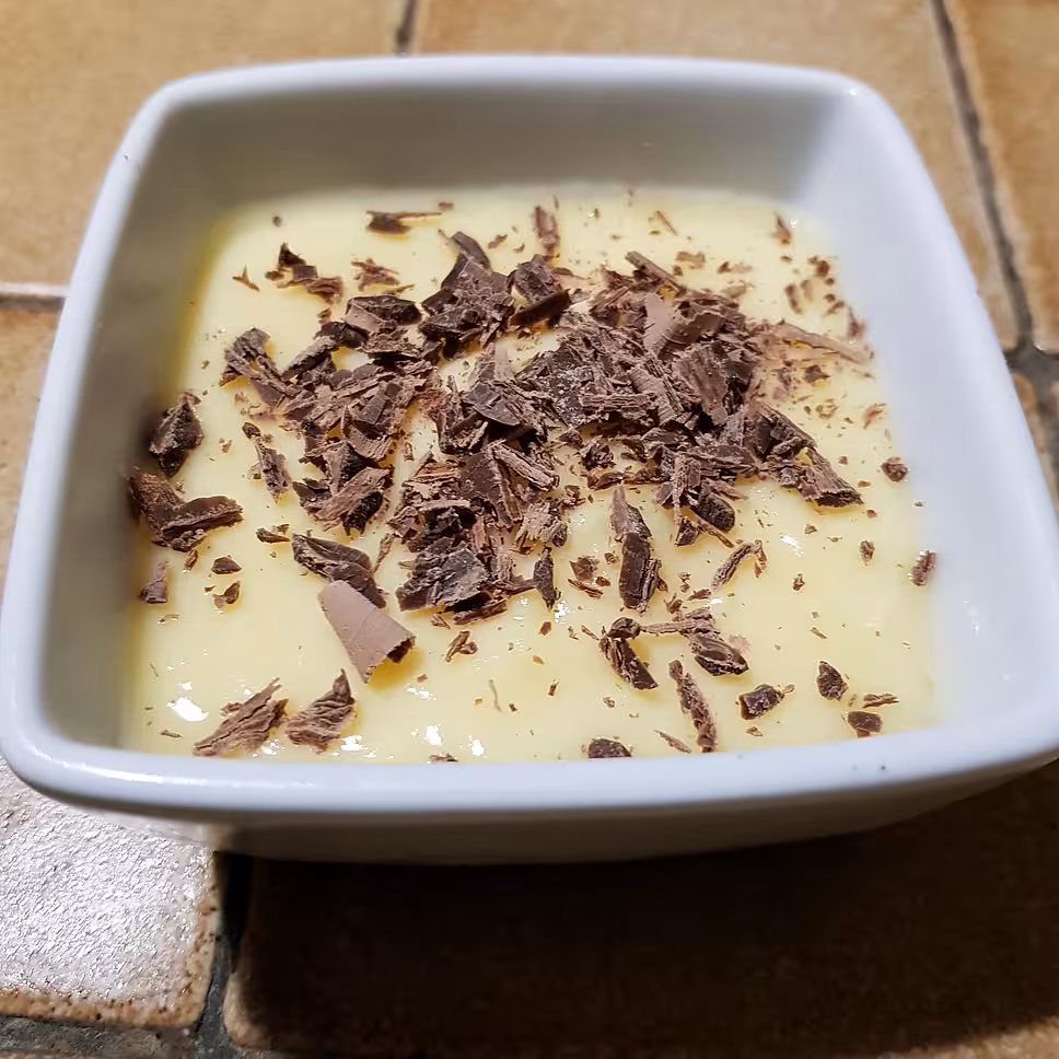 recette Crème à l'orange et au chocolat