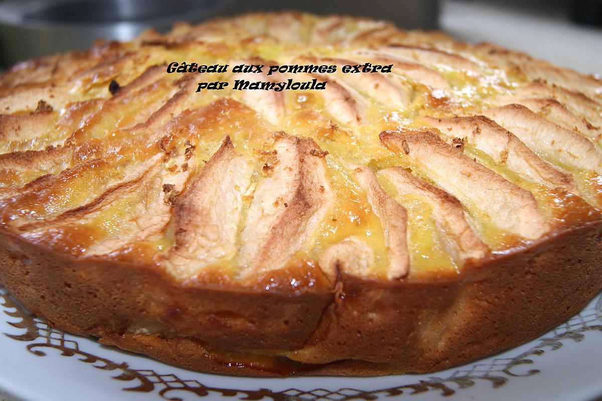 recette Gâteau aux pommes extra.