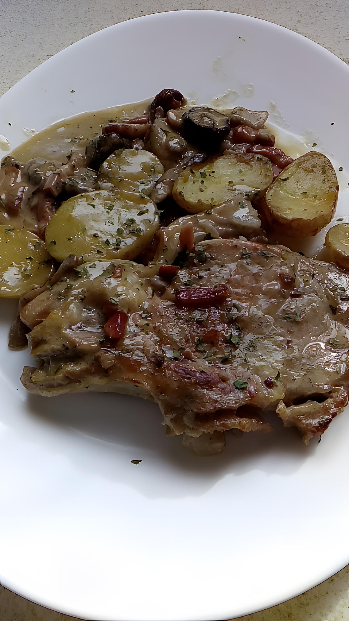 recette cote de veau sauce a la crème