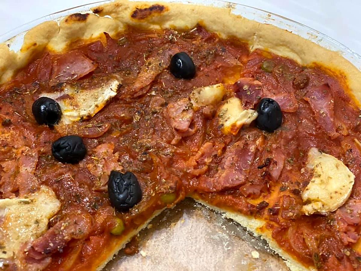 recette PIZZA RAPIDE