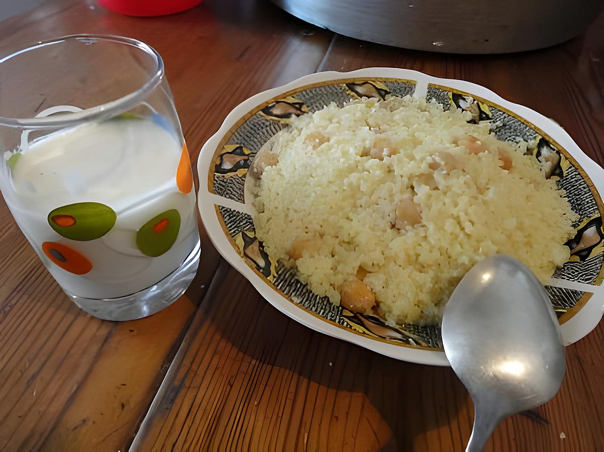 recette Couscous aux pois chiche de Kabylie