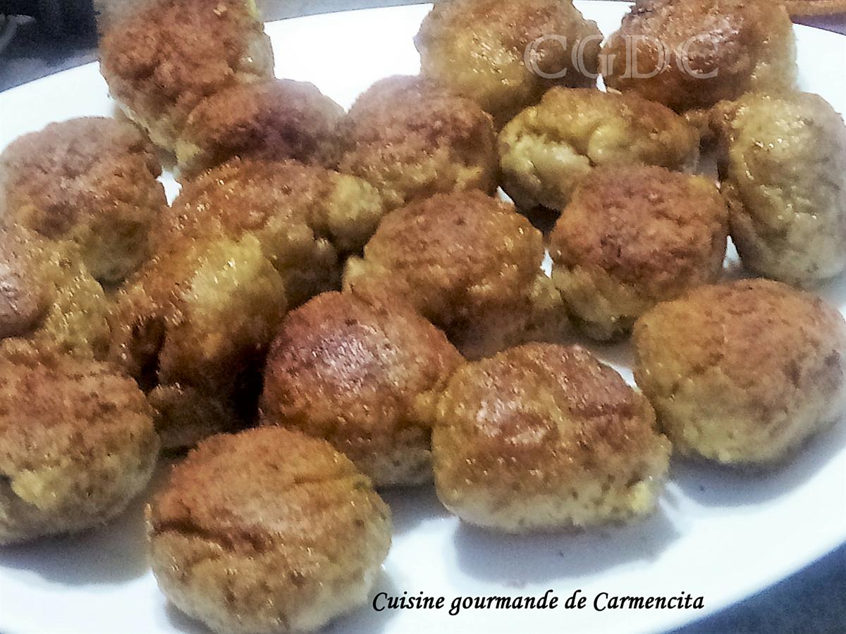 recette Boulettes de viande aux pois chiche et poêlée de légumes d’été