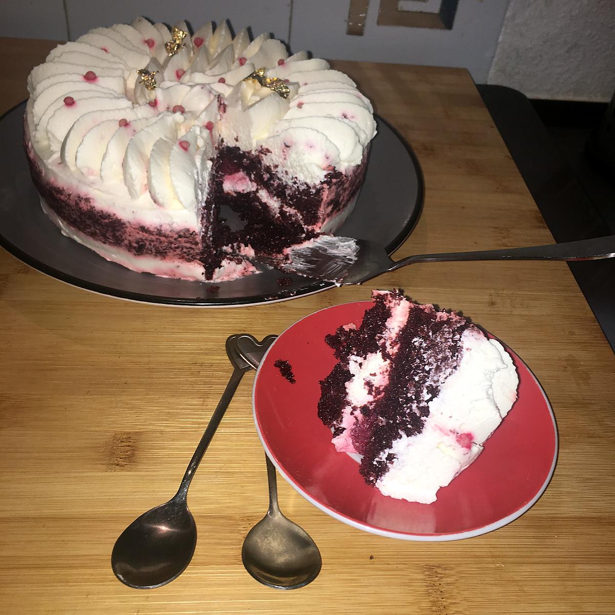 recette Red velvet cake