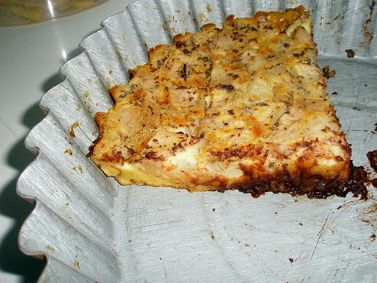 recette Clafoutis aux poires et chocolat