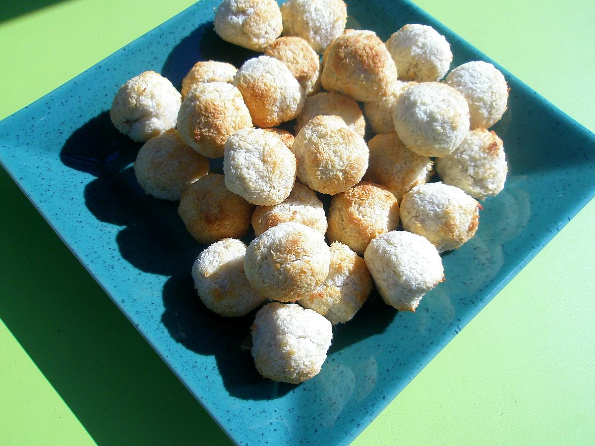 recette Rocher noix de coco banane