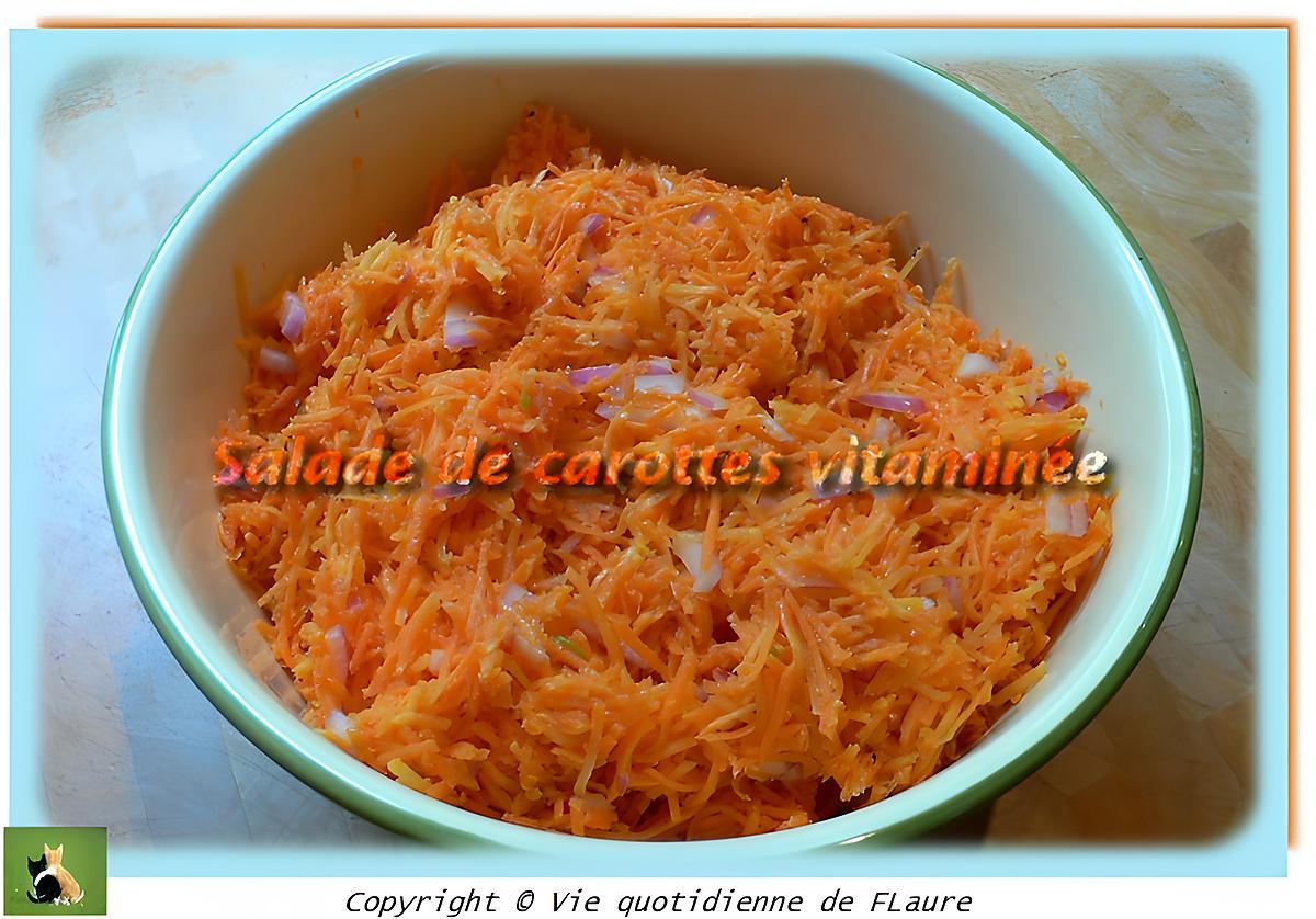 recette Salade de carottes vitaminée