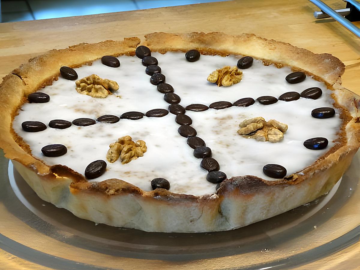 recette Tarte aux Noix et au Café