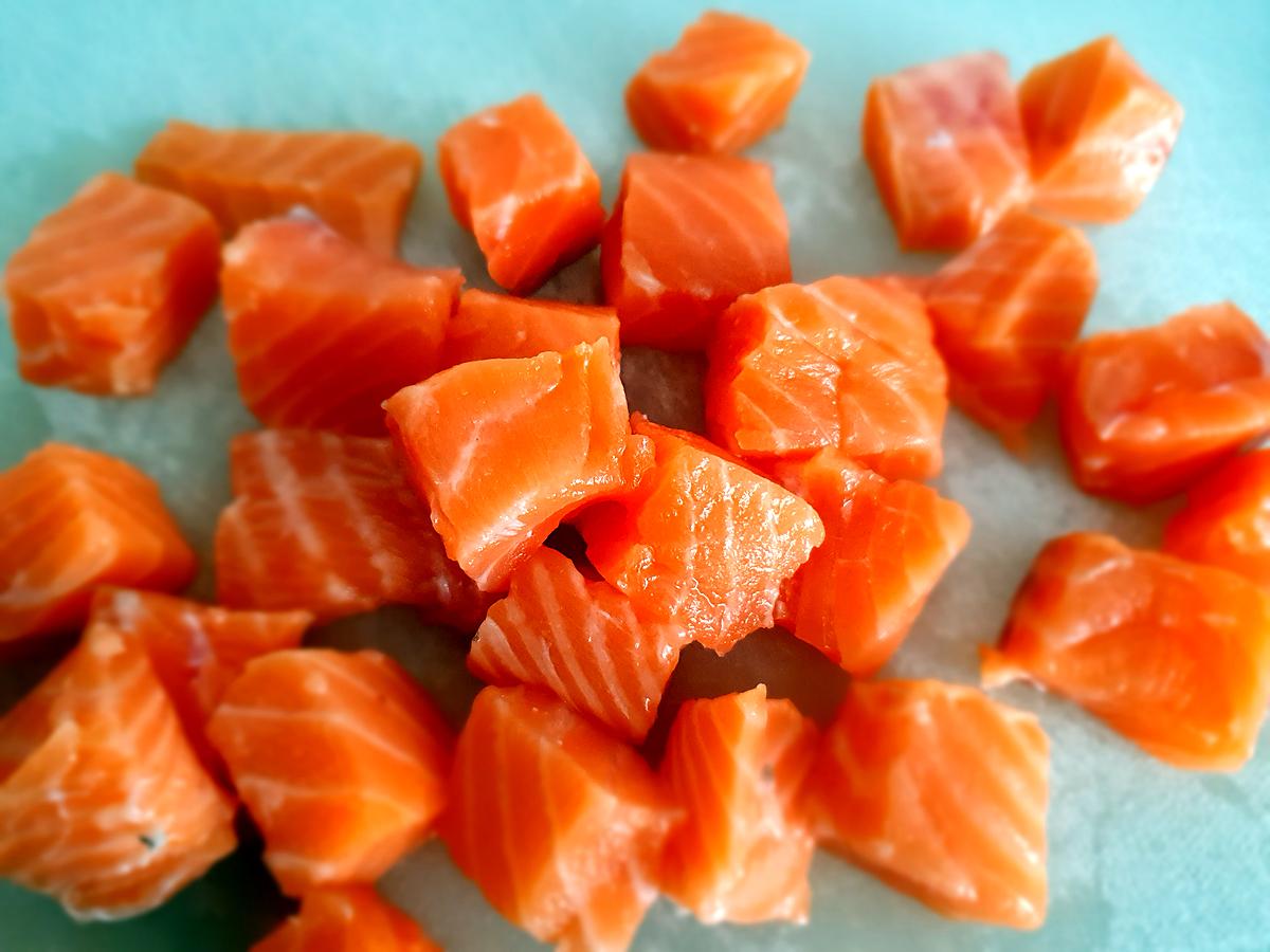 recette Tarte au saumon  frais et aux poireaux
