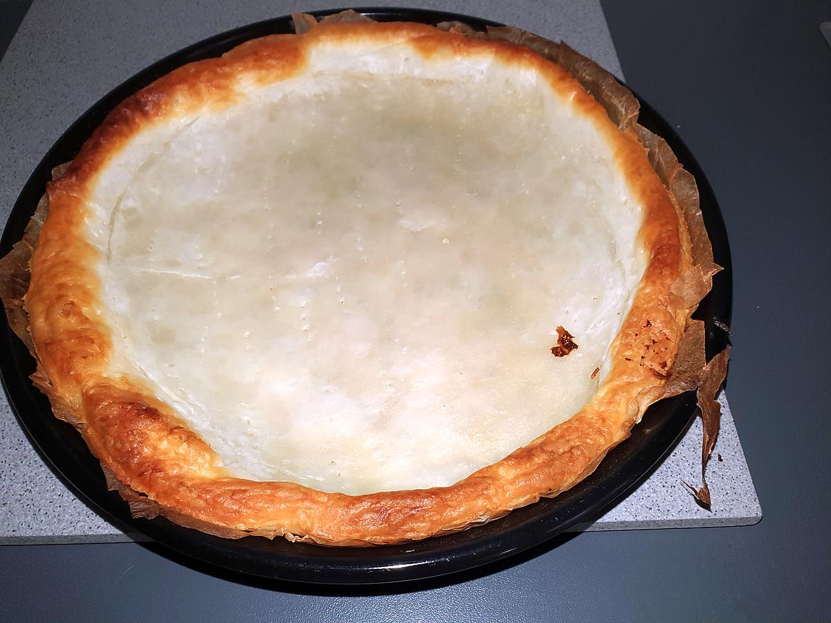 recette Tarte au saumon  frais et aux poireaux