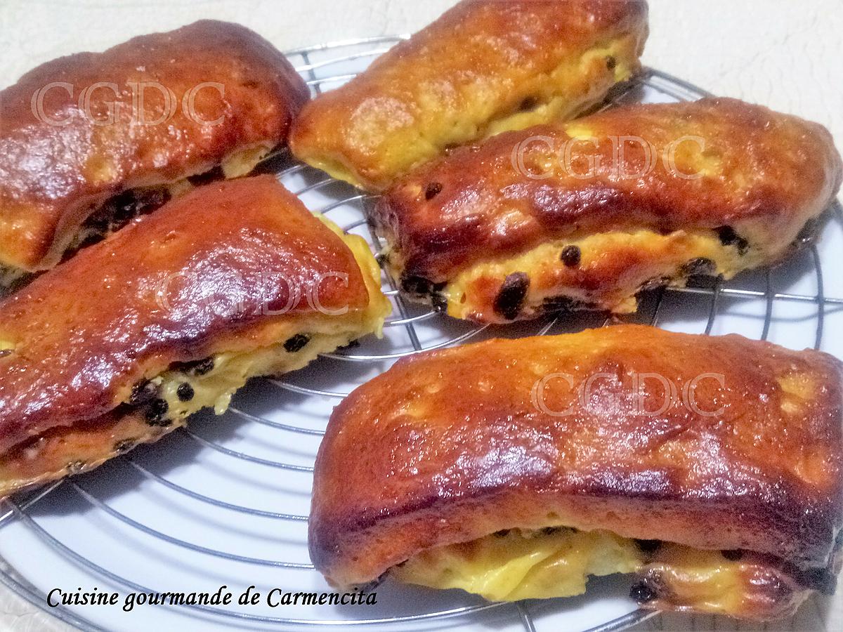 recette Brioches suisses aux raisins