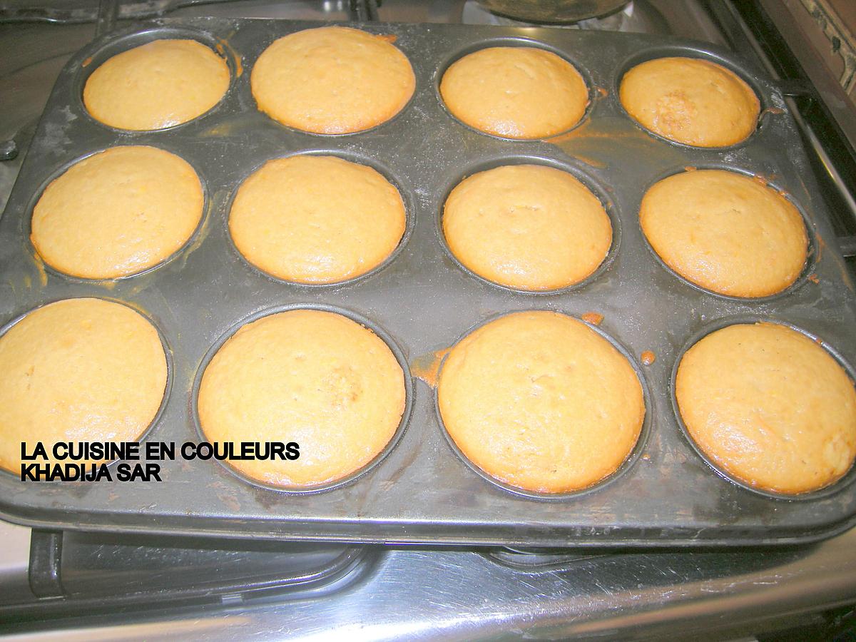 recette Muffins à l'orange