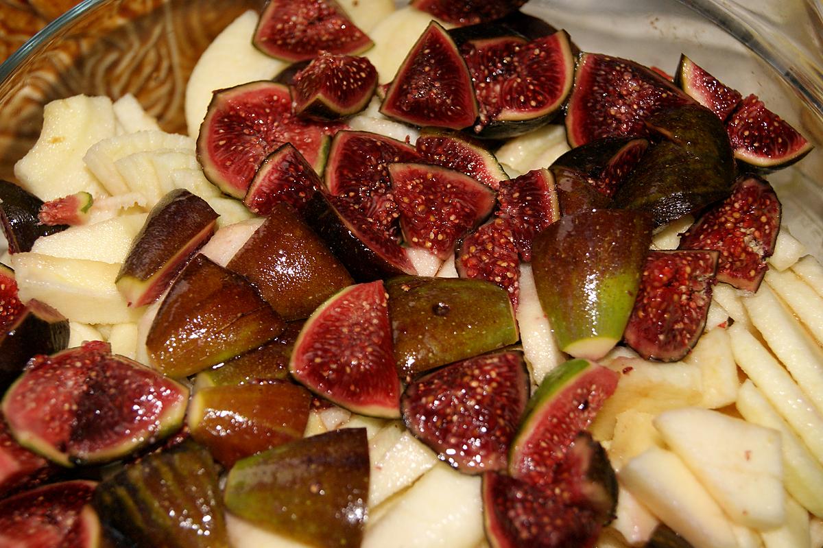 recette Compote aux pommes/figues