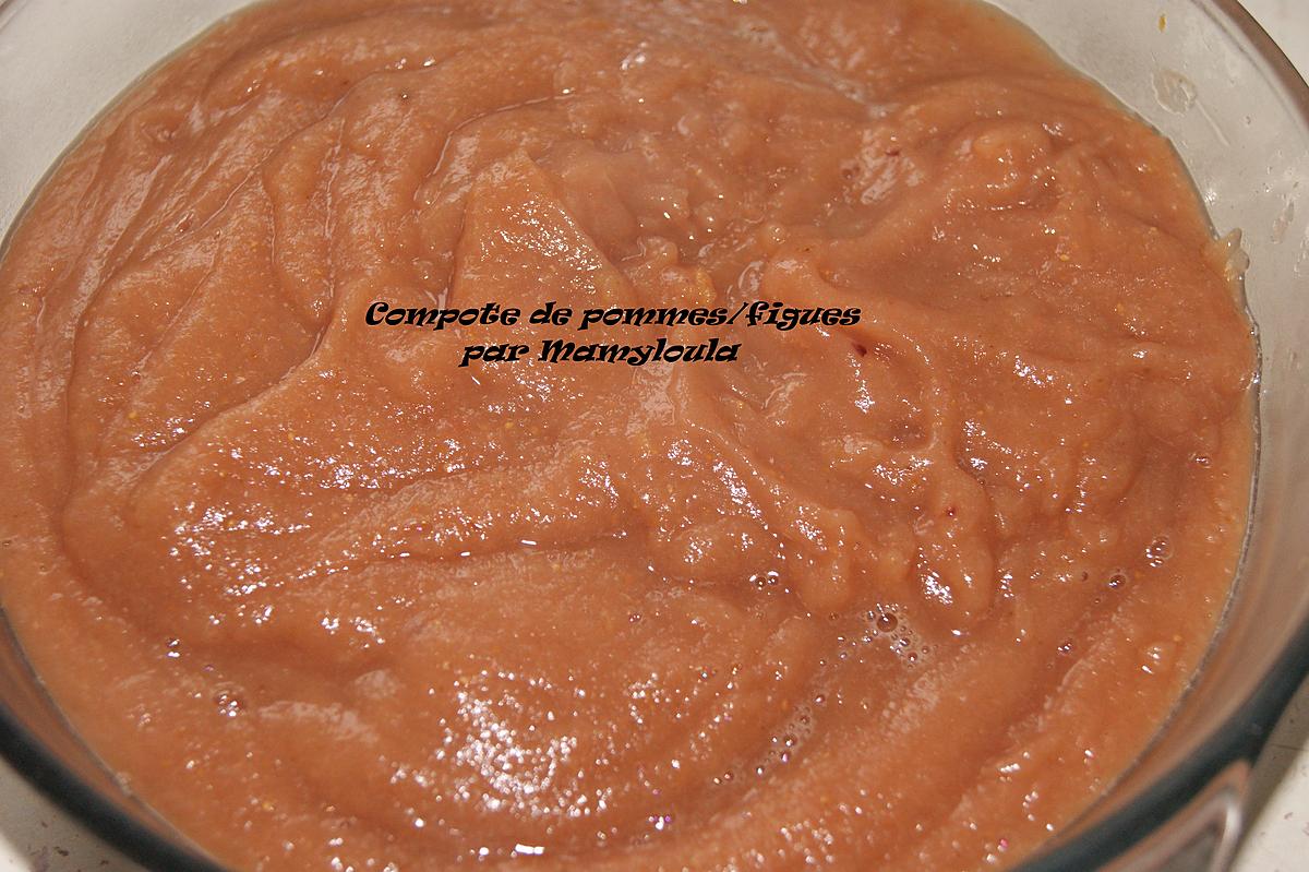 recette Compote aux pommes/figues