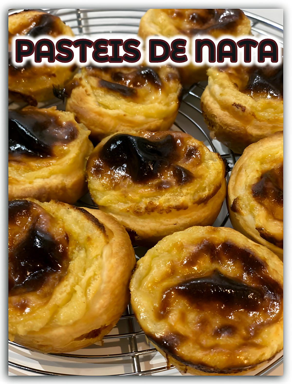 recette PASTEIS DE NATA