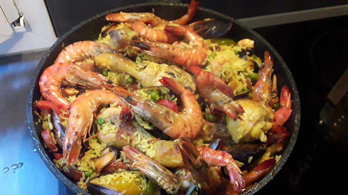 recette Ma première paella