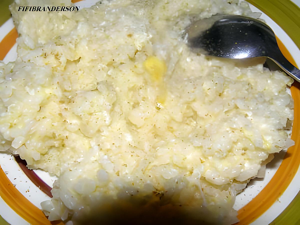 recette riz aux oeufs et fromage rape