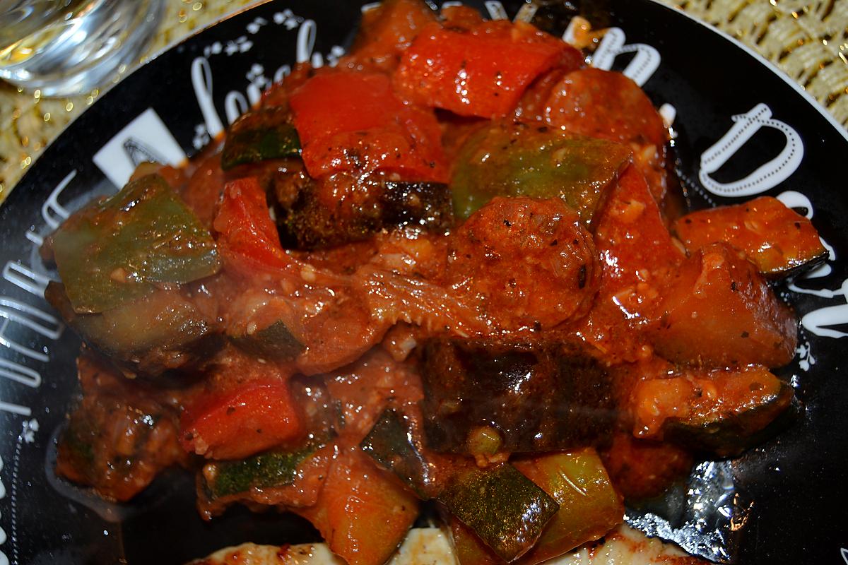 recette Ratatouille au chorizo