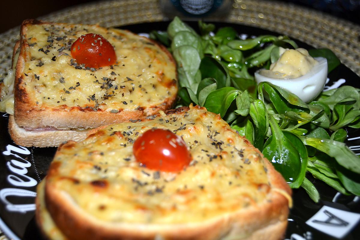 recette Croque Emma à la béchamel