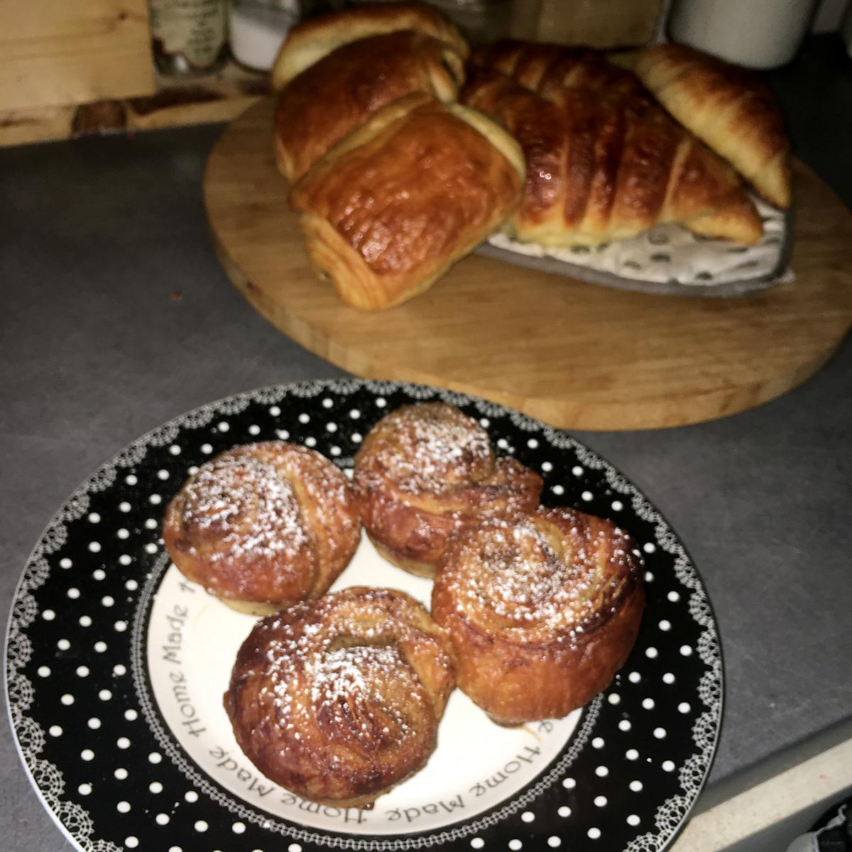 recette Roulés feuilletés a la cannelle