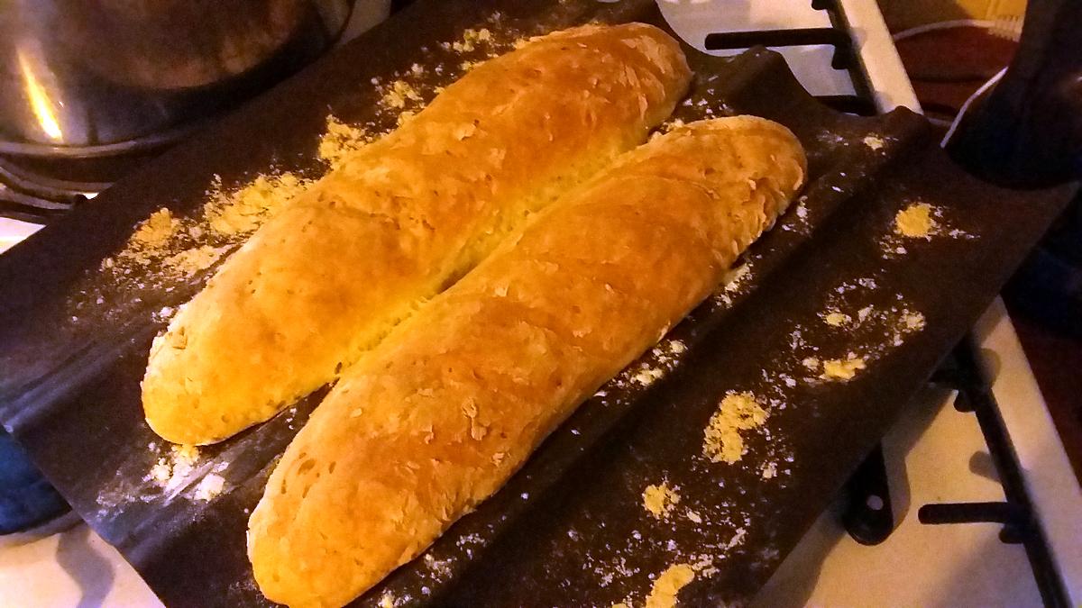 recette Baguettes maison aux pavots et sésames