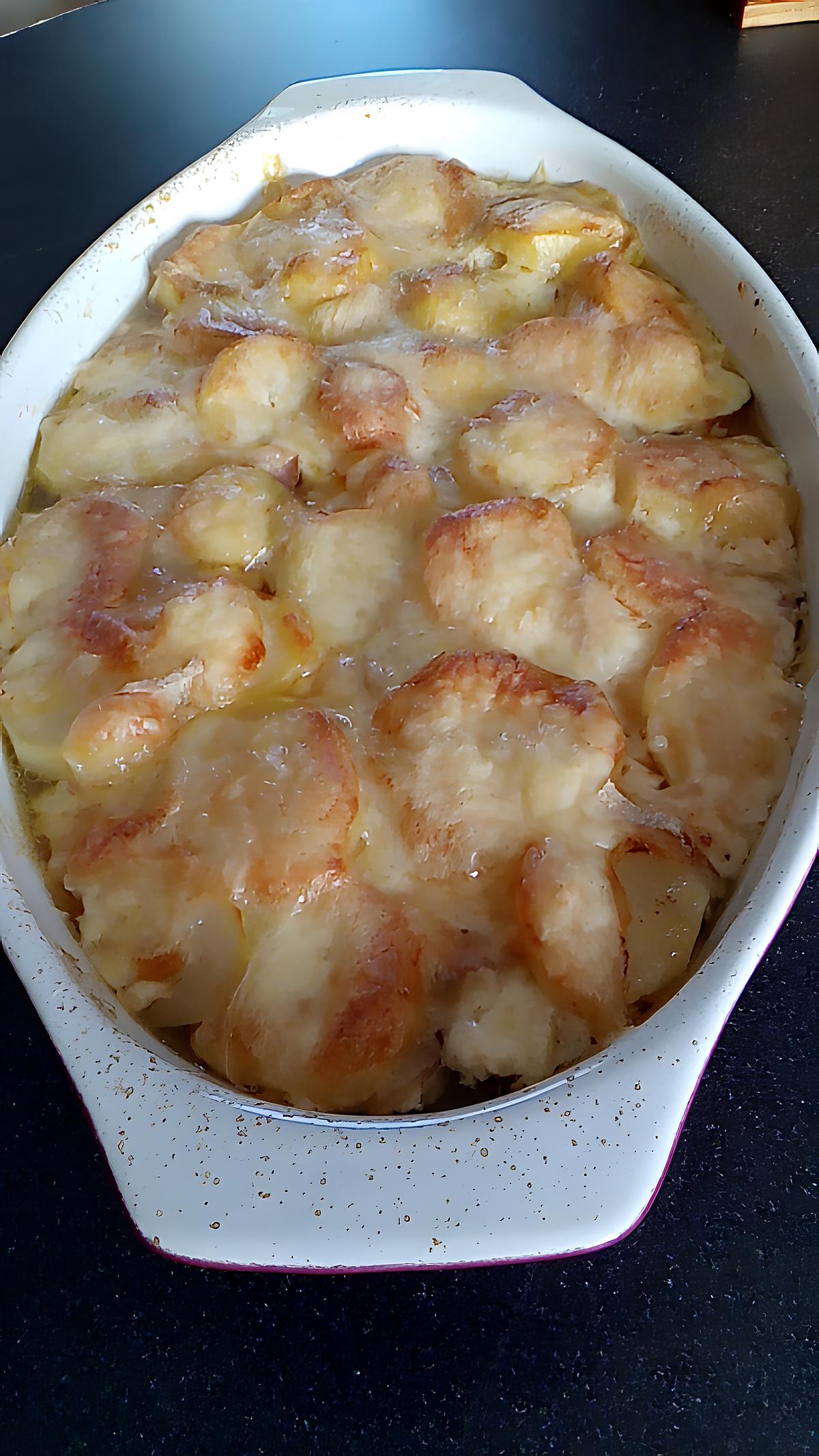 recette gratin pomme de terre saucisse fumé façon raclette