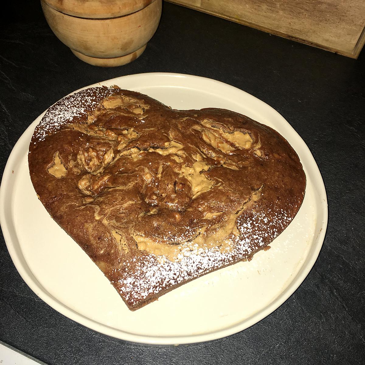 recette Brownies au chocolat au lait beurre de cacahuète et aux noisettes