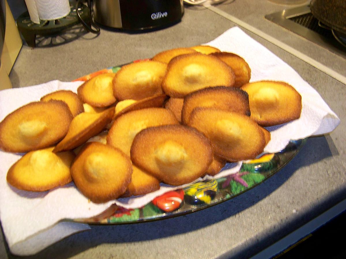 recette Madeleines de Commercy