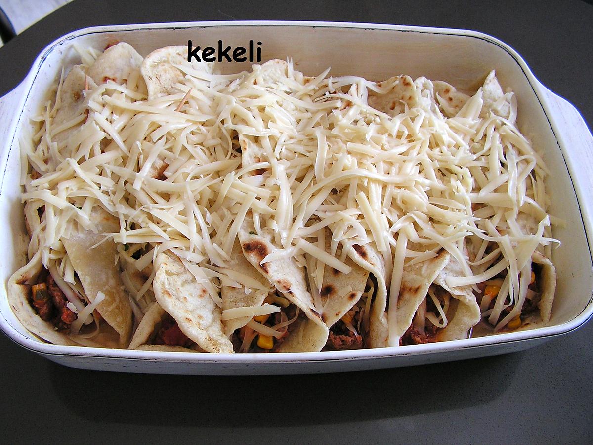 recette Enchiladas de boeuf