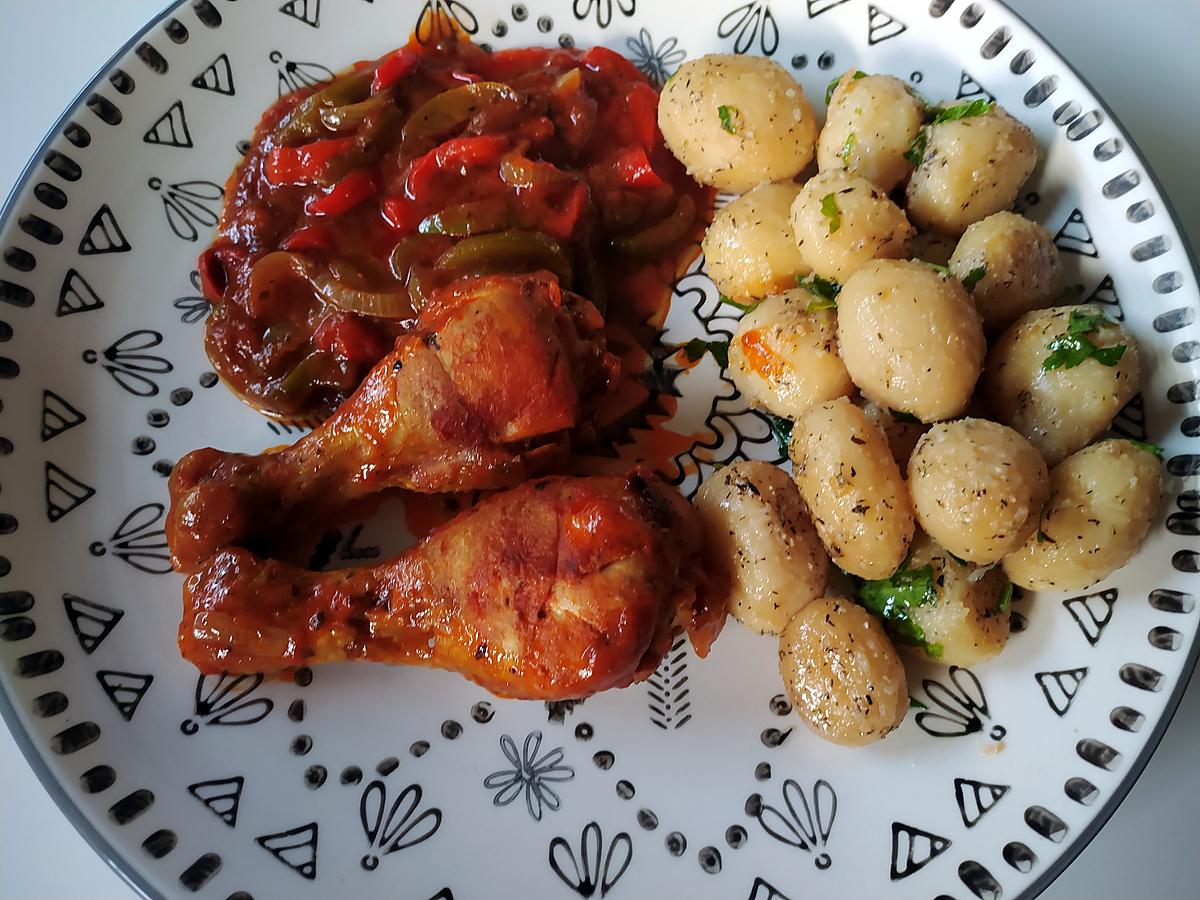 recette Poulet basquaise