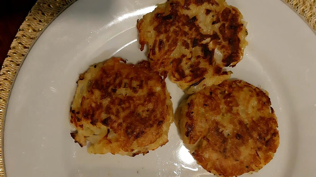 recette mes Galettes de Pomme de Terre